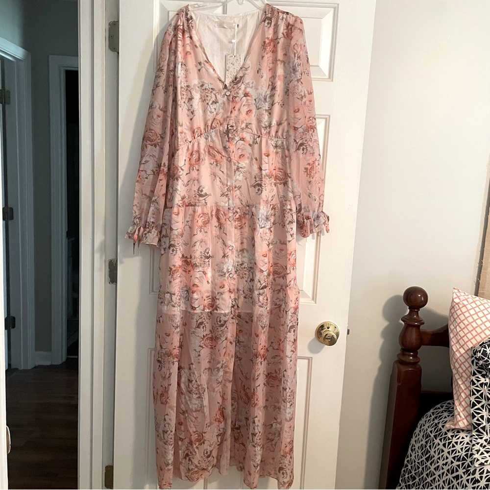 Floral maxi dress